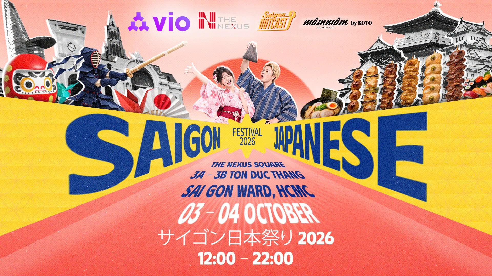 SAIGON JAPANESE FESTIVAL 2026 – LỄ HỘI NHẬT BẢN GIỮA LÒNG SÀI GÒN