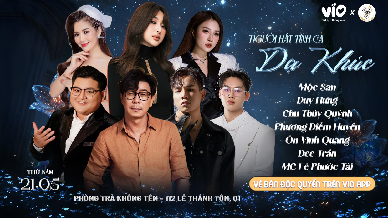 Đêm nhạc Người Hát Tình Ca: Dạ Khúc - Khong Ten Lounge