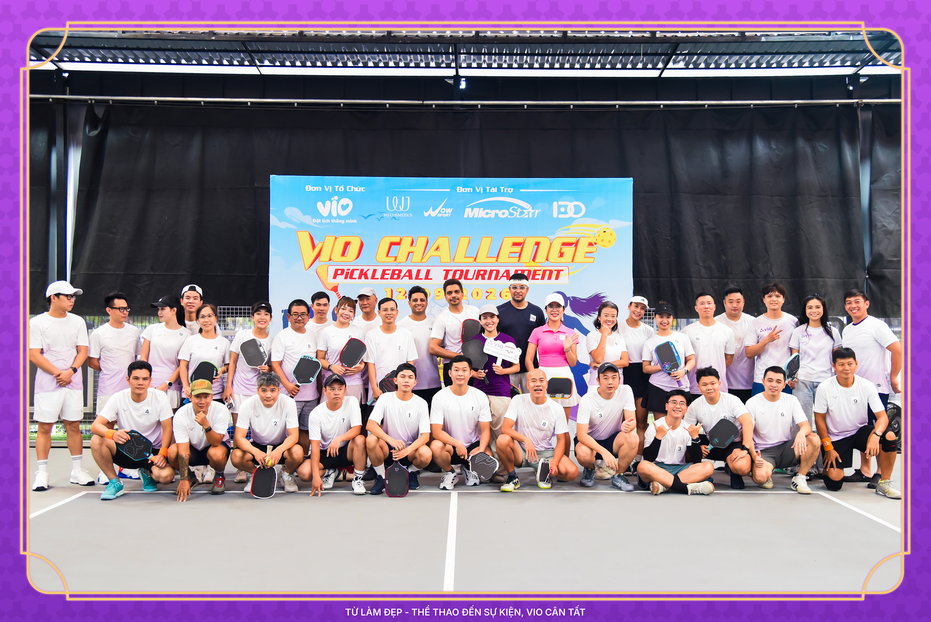 Vio Challenge Pickleball Tournament: Một ngày đầy năng lượng trên sân đấu
