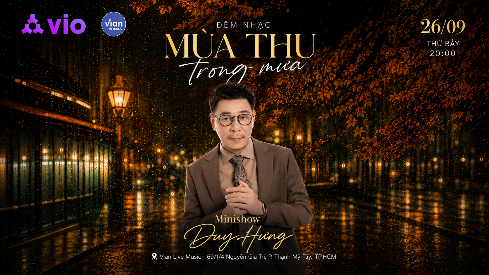 Vian Live Music: Duy Hung Minishow – Mua Thu Trong Mua