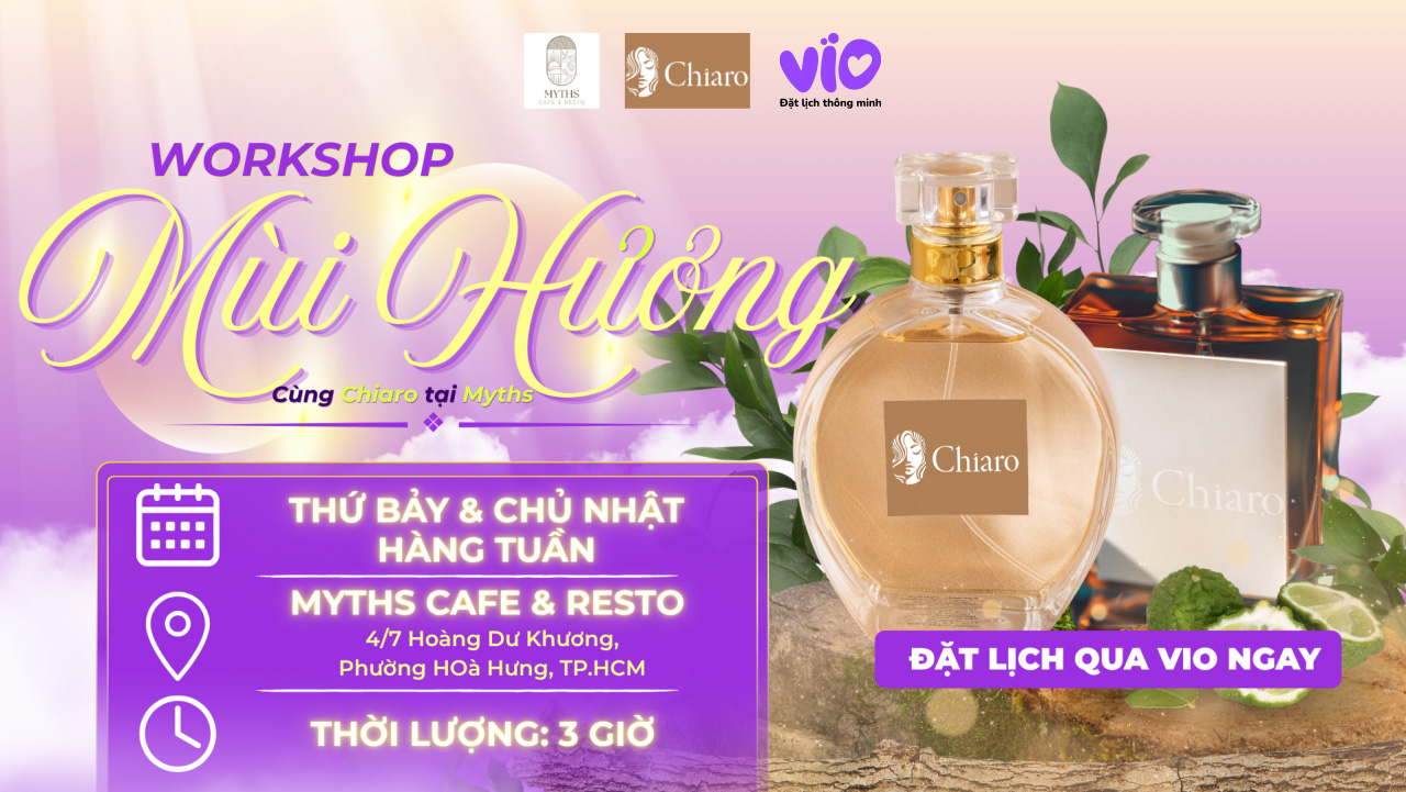 Myths Cafe x Chiaro: Fragrance Workshop